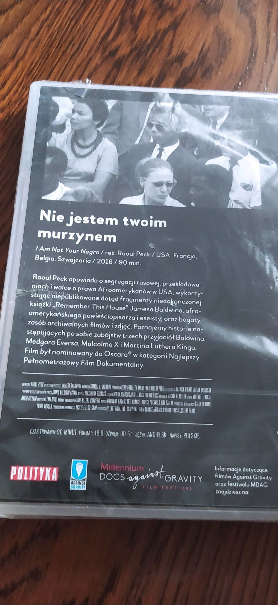 Nie Jestem Twoim Murzynem płyta dvd zafoljowana!