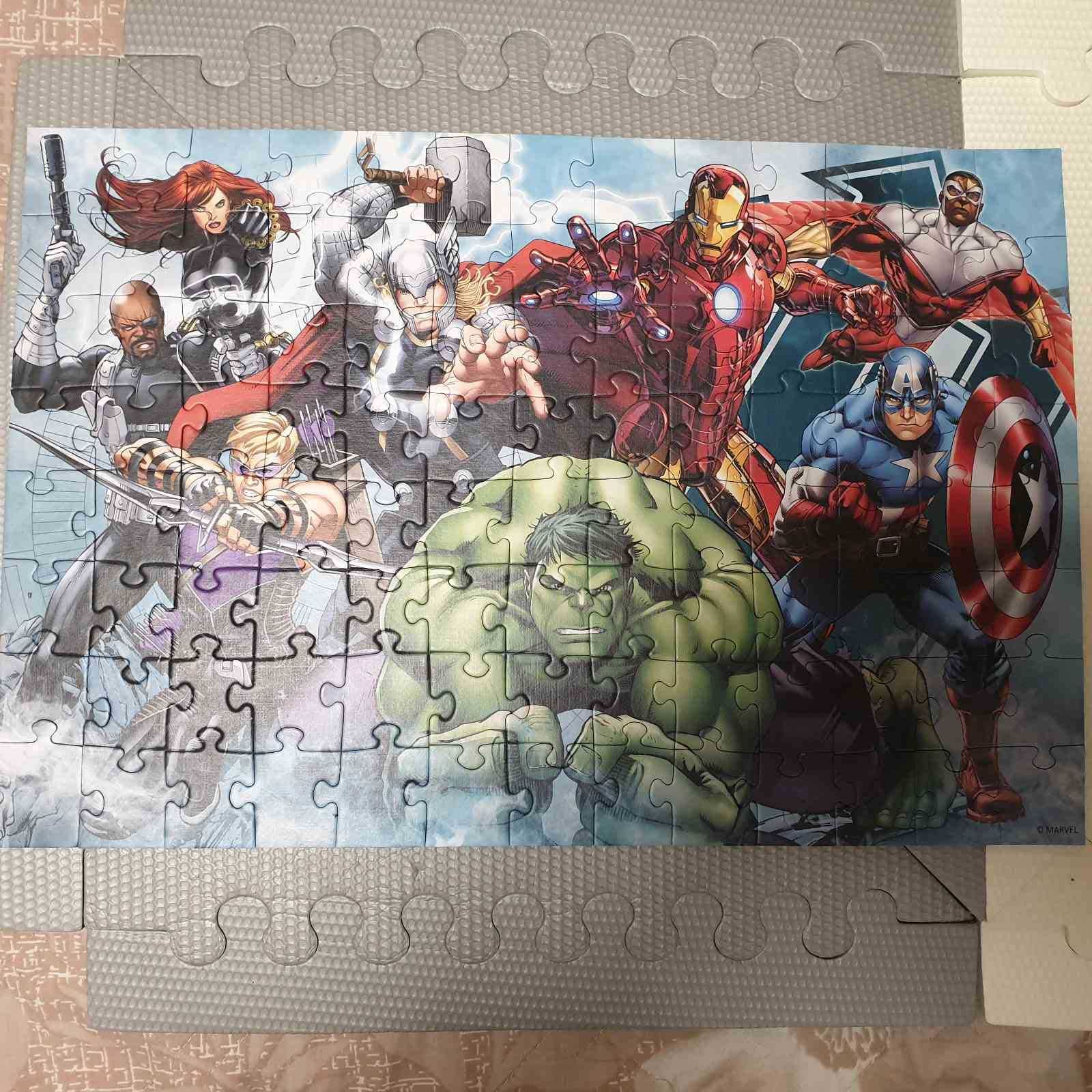 Пазли Trefl 100 Marvel Avengers, 5+