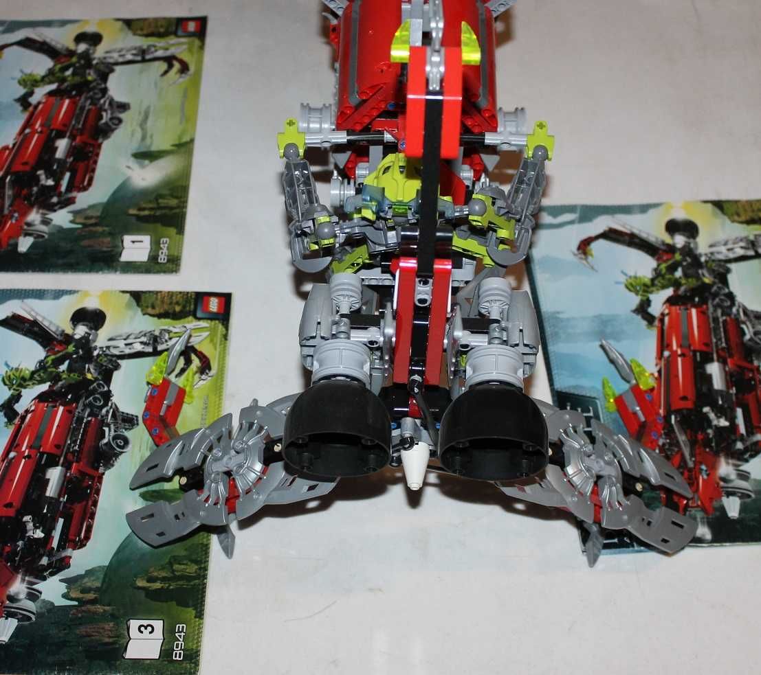 Lego Bionicle 8943 Axalara T9 Unikat 2008 komplet