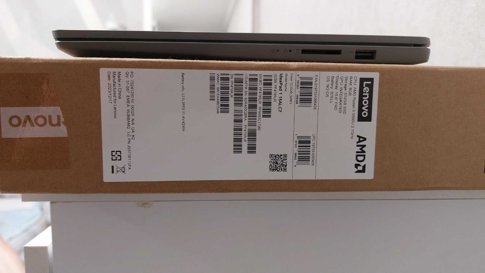 Ноутбук Lenovo IdeaPad 1 15ALC7