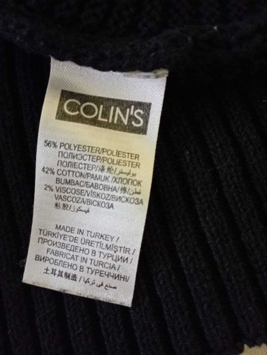 Мужская кофта на пуговицах, джемпер COLIN"S, отличное состоян. Турция
