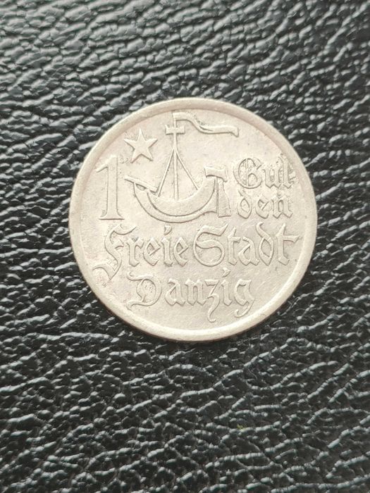 Gulden 1923 1/2 guldena 1923 i 1932 Wolne Miasto Gdańsk