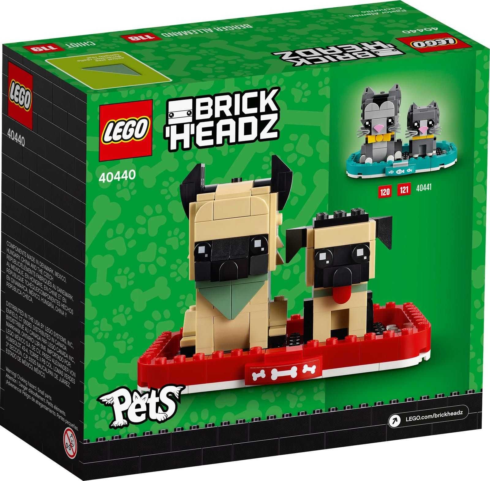 LEGO 40440 - Brickheadz Owczarek Niemiecki