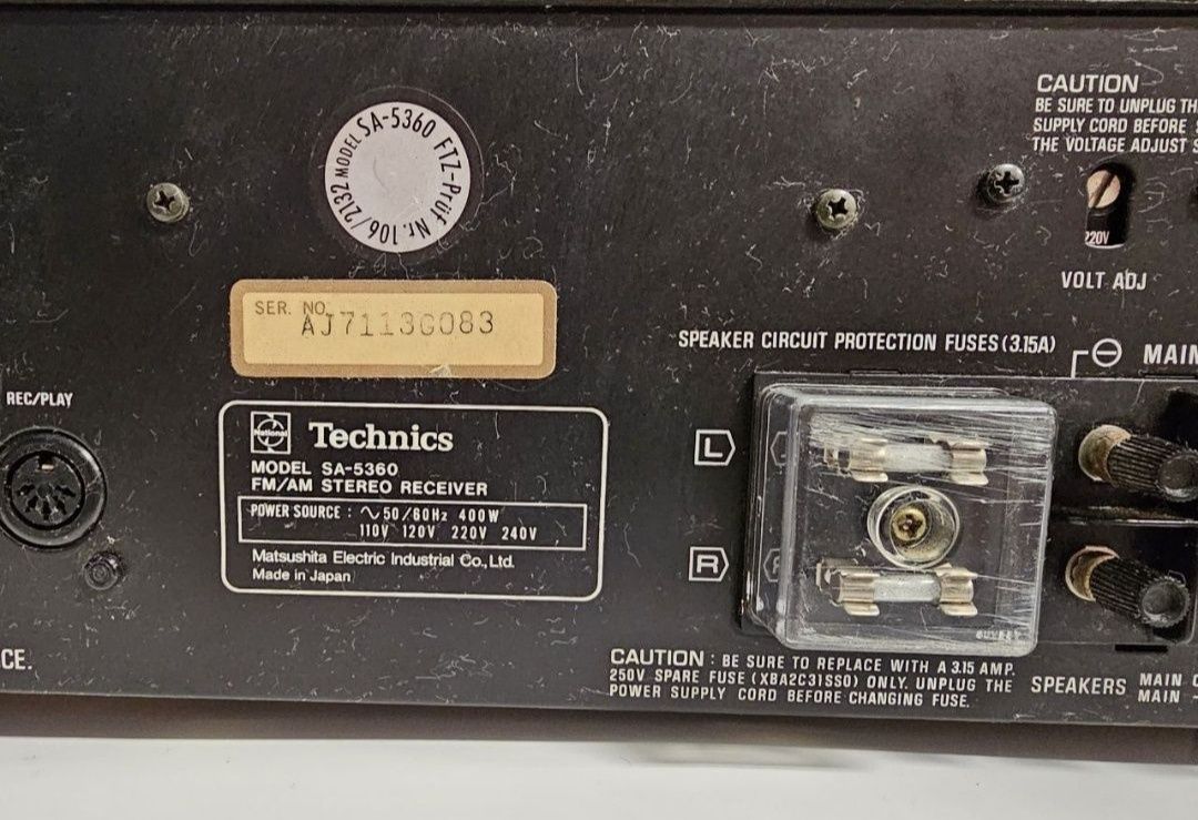 Amplituner Technics SA-5360, made in Japan