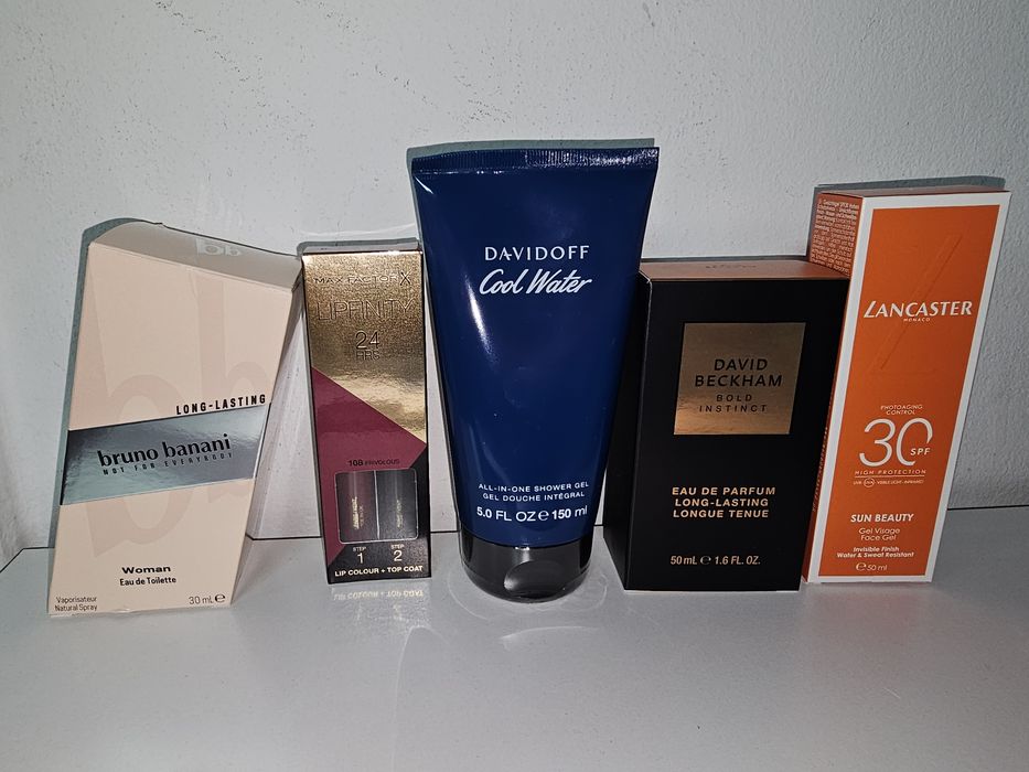 Zestaw kosmetyków damsko męskich
