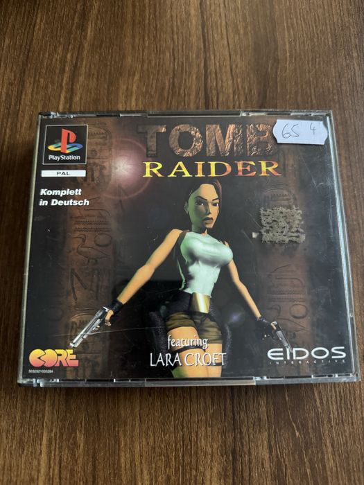 Tomb raider  big box playstation 1 PSX PS1