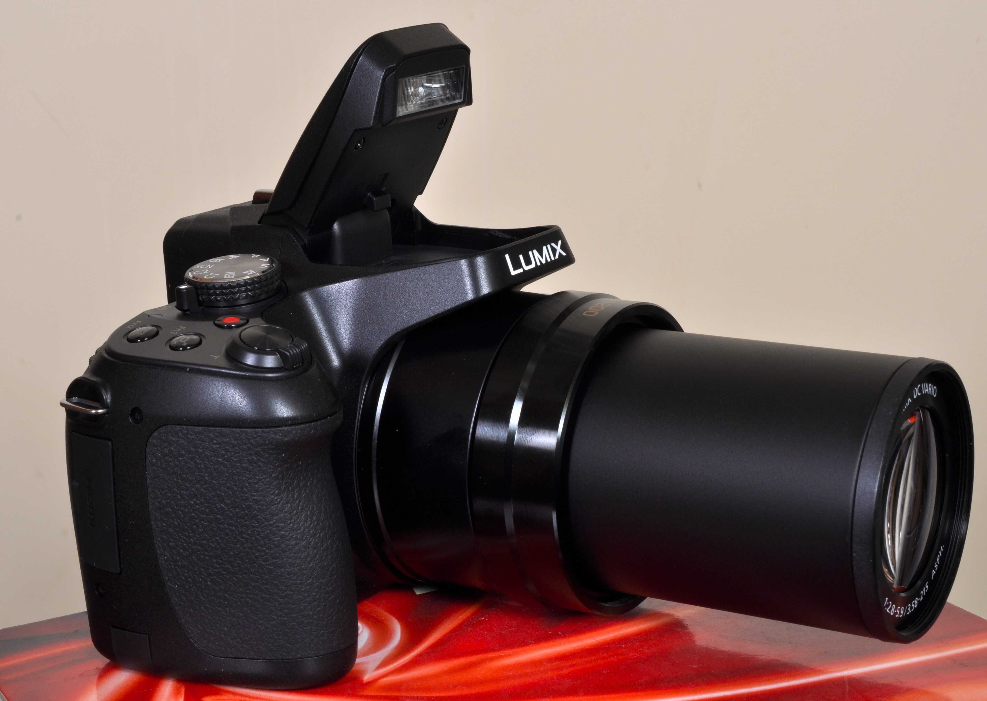 Lumix zoom 20x1200, Estojo + Filtro UV e Pol, Novo, fatura, garantia