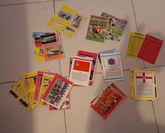 Coleção Calendarios futebol - Mundial Mexico 86