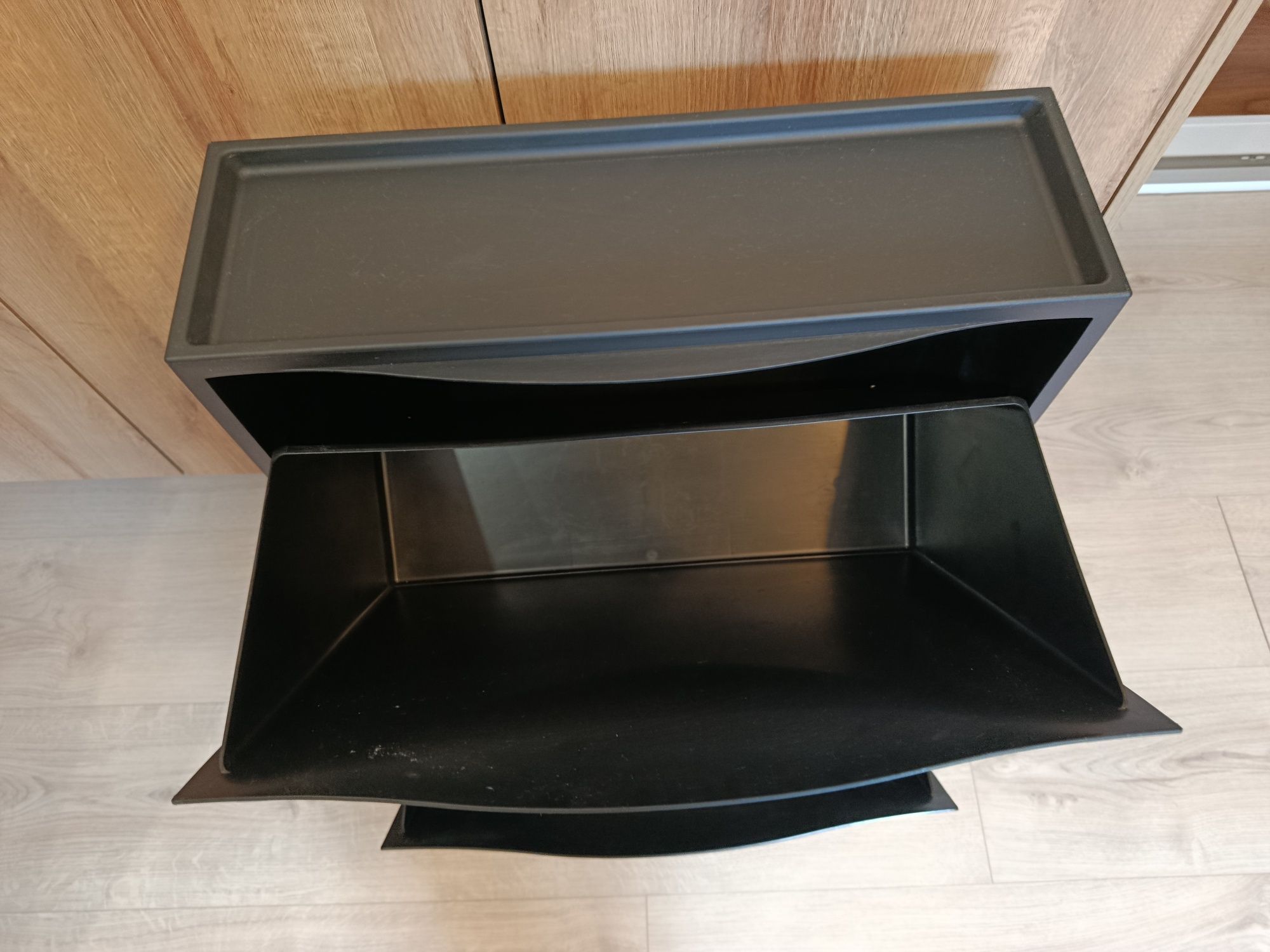 Ikea trones czarne szafka