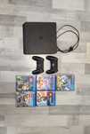 PS 4 slim 1TB + gry/używane