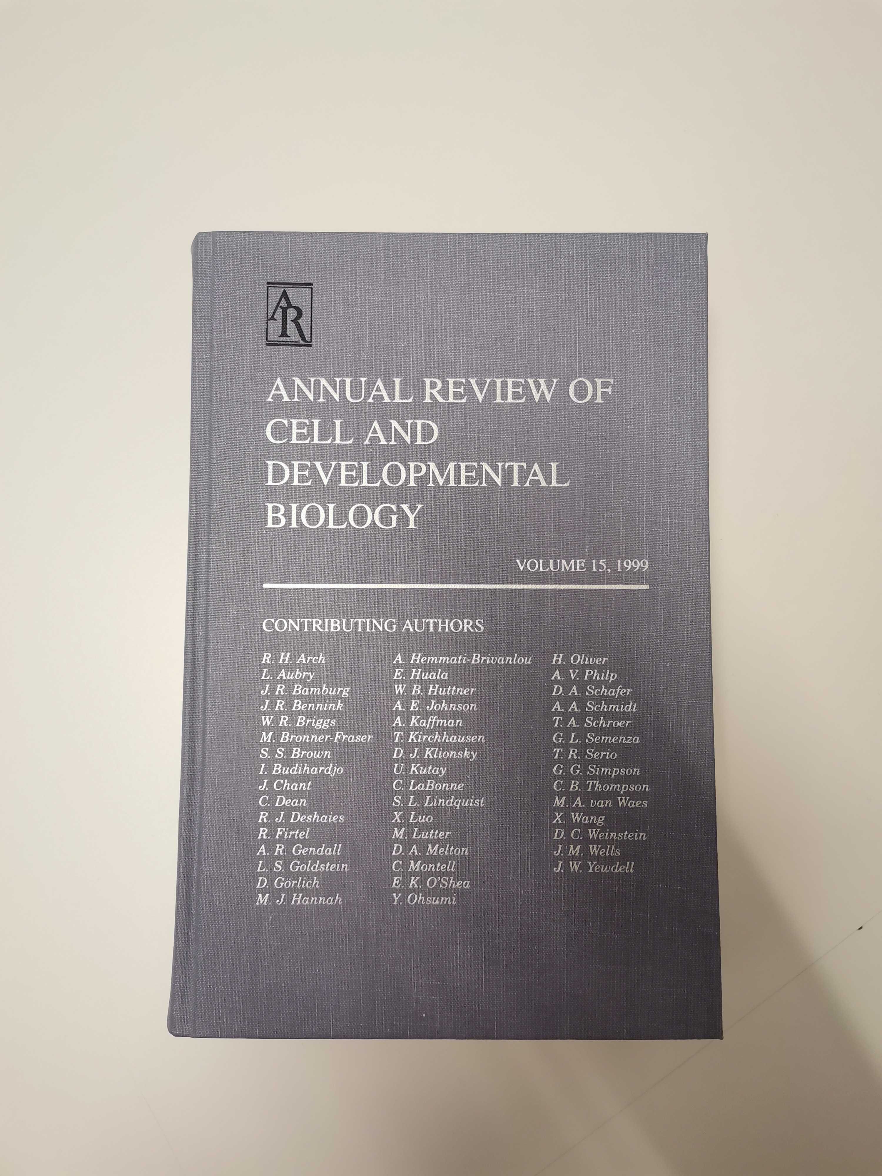 Annual Review of Cell and Developmental Biology, Volume 15 (1999)