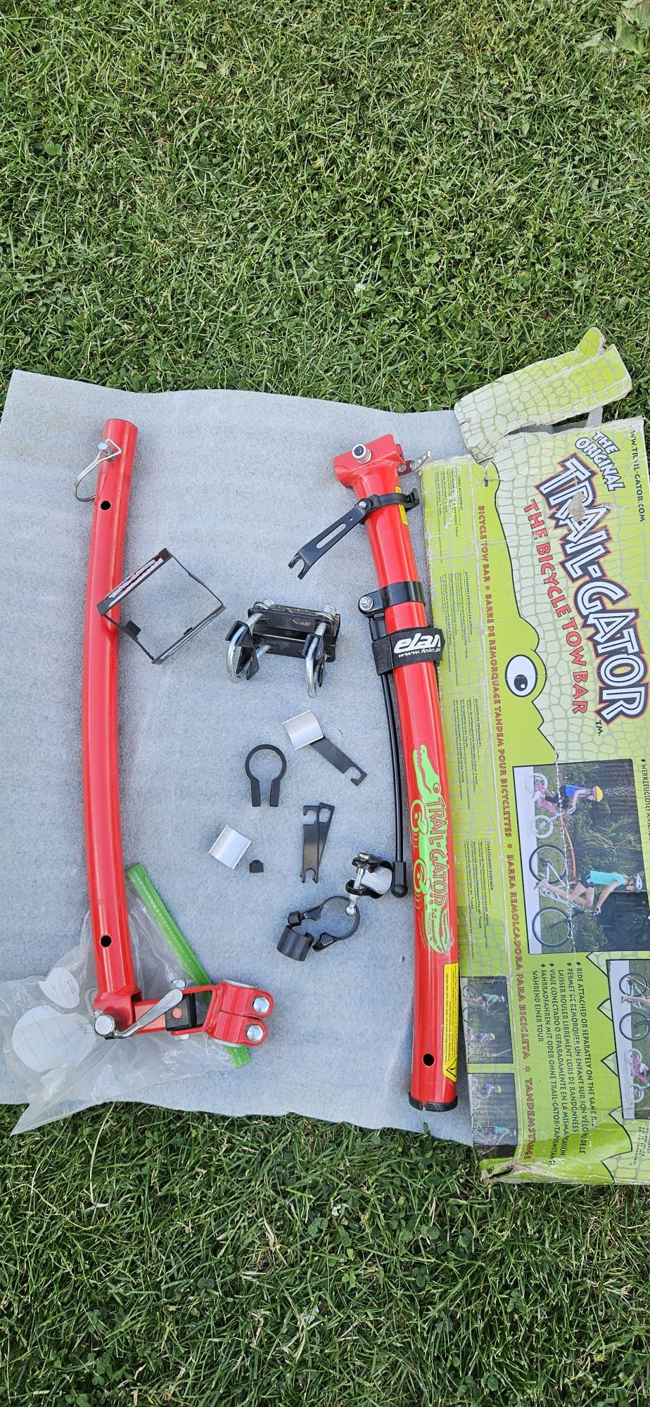 Drążek holowniczy/hol rowerowy TRAIL GATOR dla dziecięcego roweru