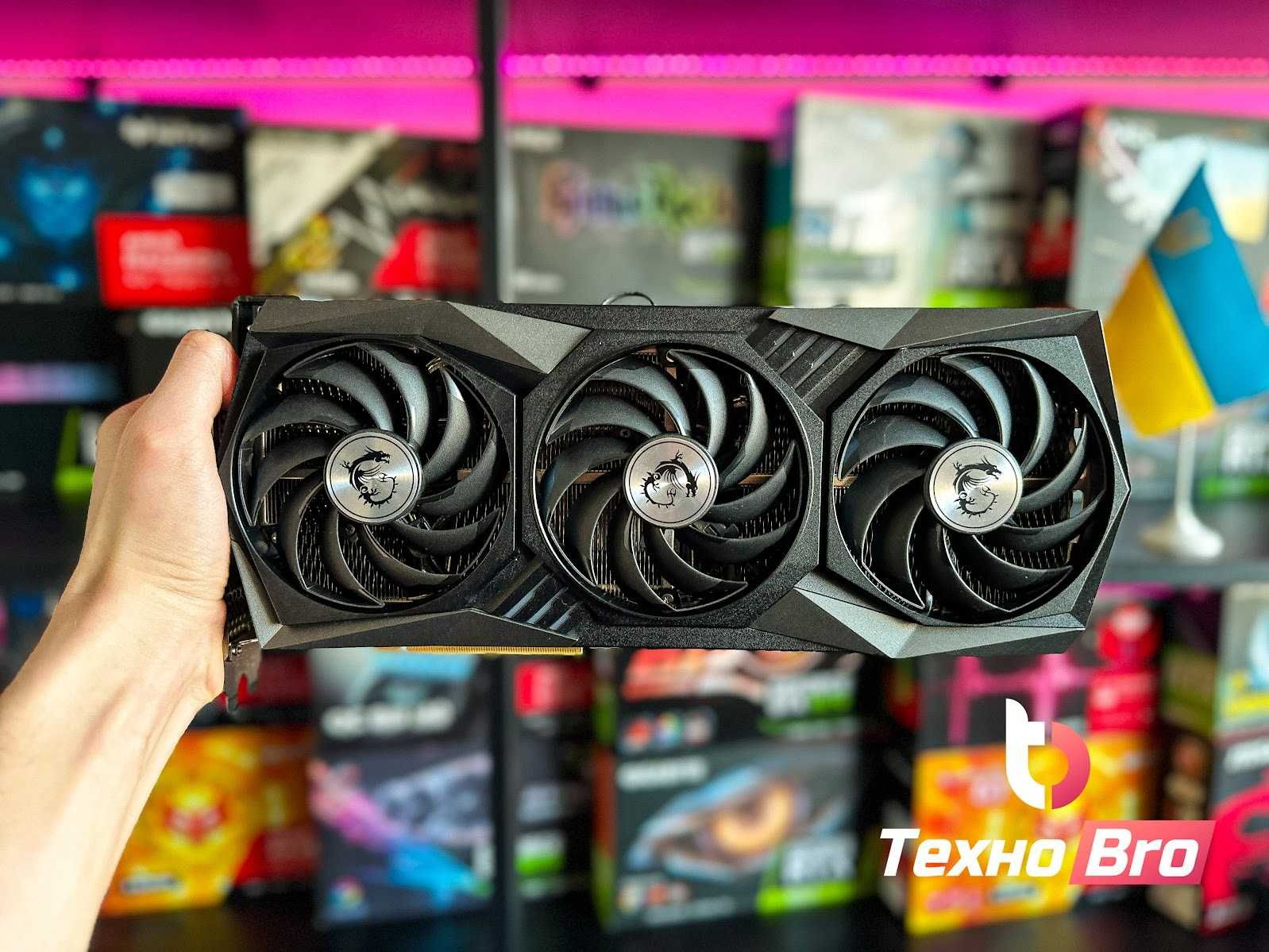 Гарантія! RTX 3070 8GB MSI Gaming Z Trio ігрова відеокарта ТехноБро