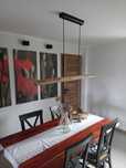 Lampa drewniana Led