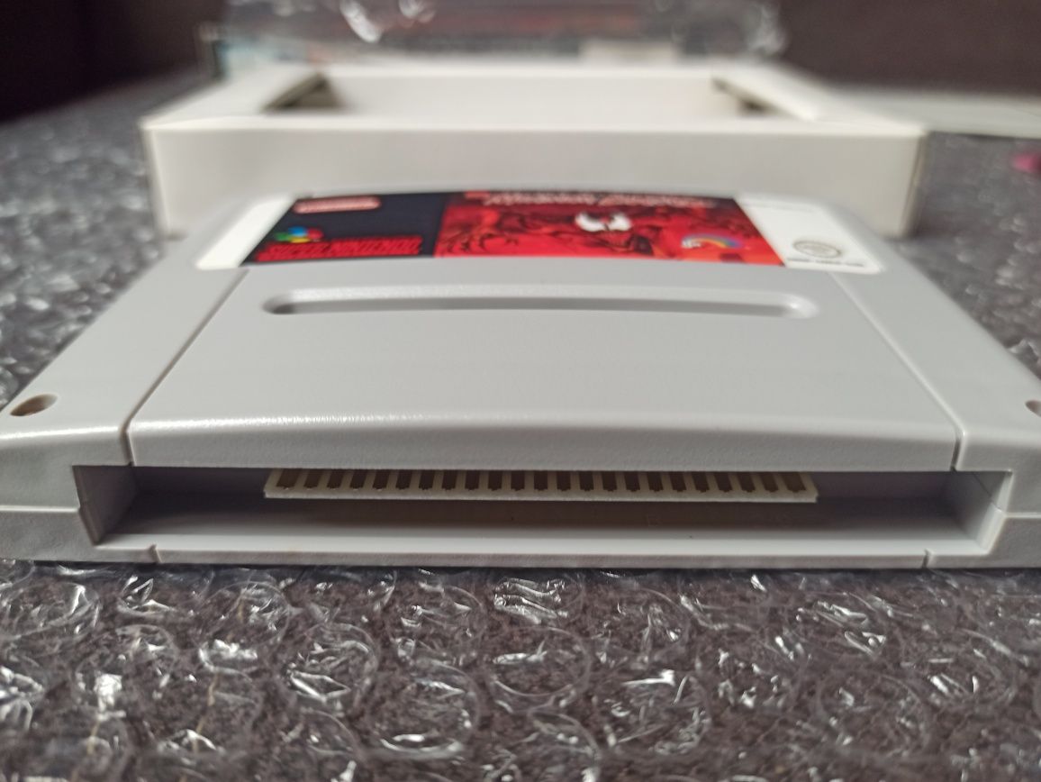 Snes Pal Spider-Man Maximum Carnage bardzo dobry stan. W pełni sprawna