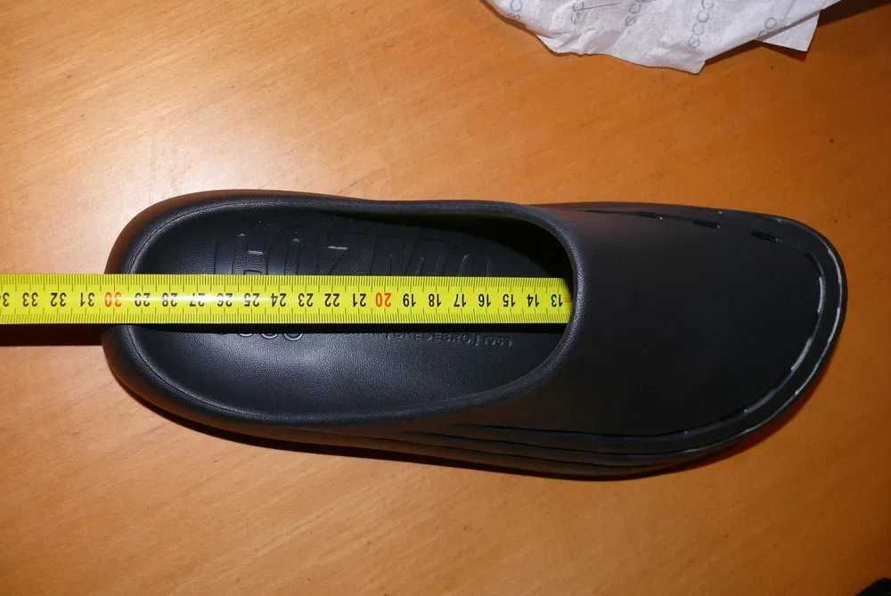 Nowe klapki  ECCO Cozmo Slide M  czarne  45 EU   28,5 CM