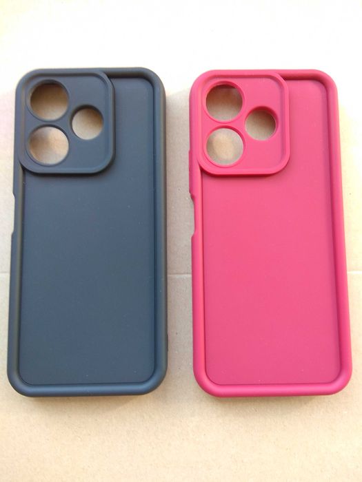 Бордовый Чехол на Xiaomi Redmi 13 / Redmi Note 13R 5G Бампер Чохол