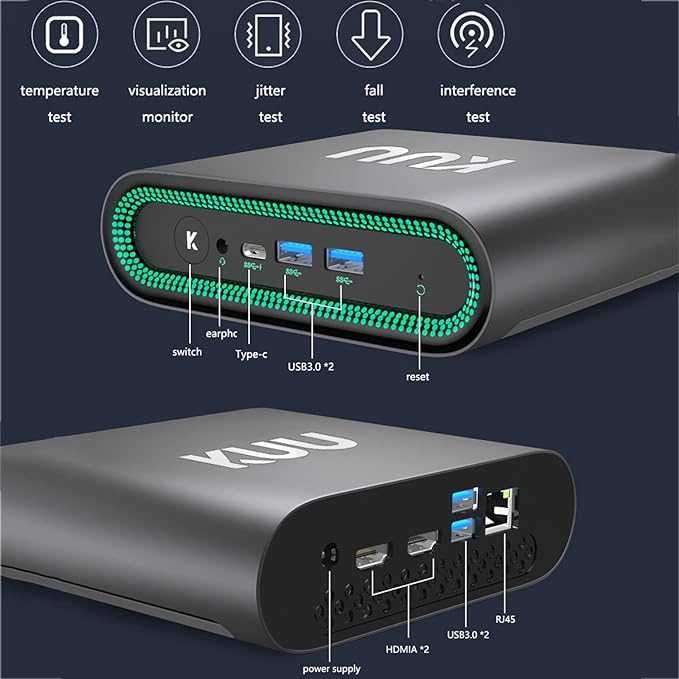 KUU Mini PC Mingar 3, Mini computador AMD Ryze 7