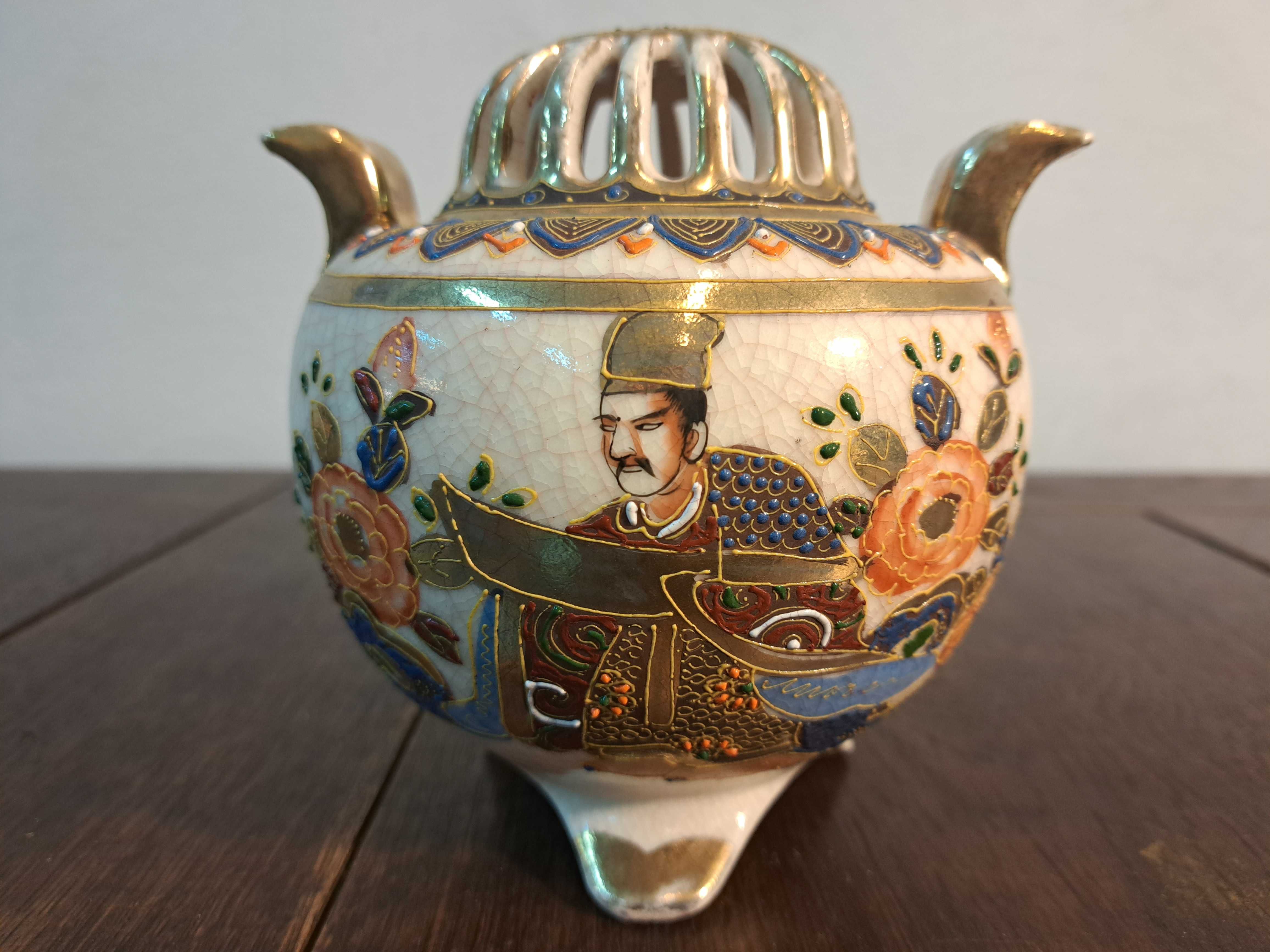 Kadzielnica pojemnik porcelanowy japoński Shozan/Shuzan XIX/XX