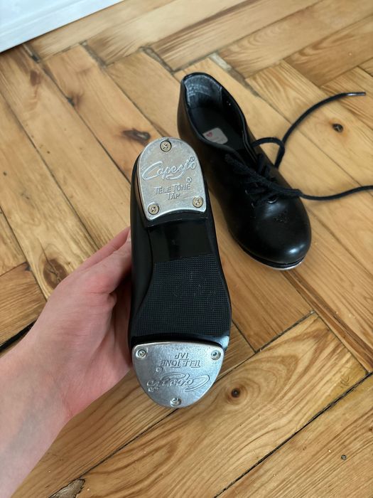 Дитячі туфлі для танцю, професійне взуття, туфлі танцювальні степ джаз