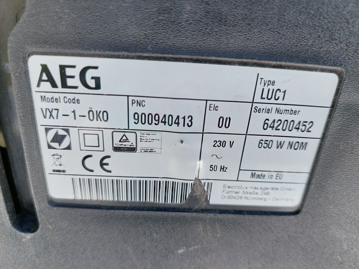 Odkurzacz AEG oko VX7