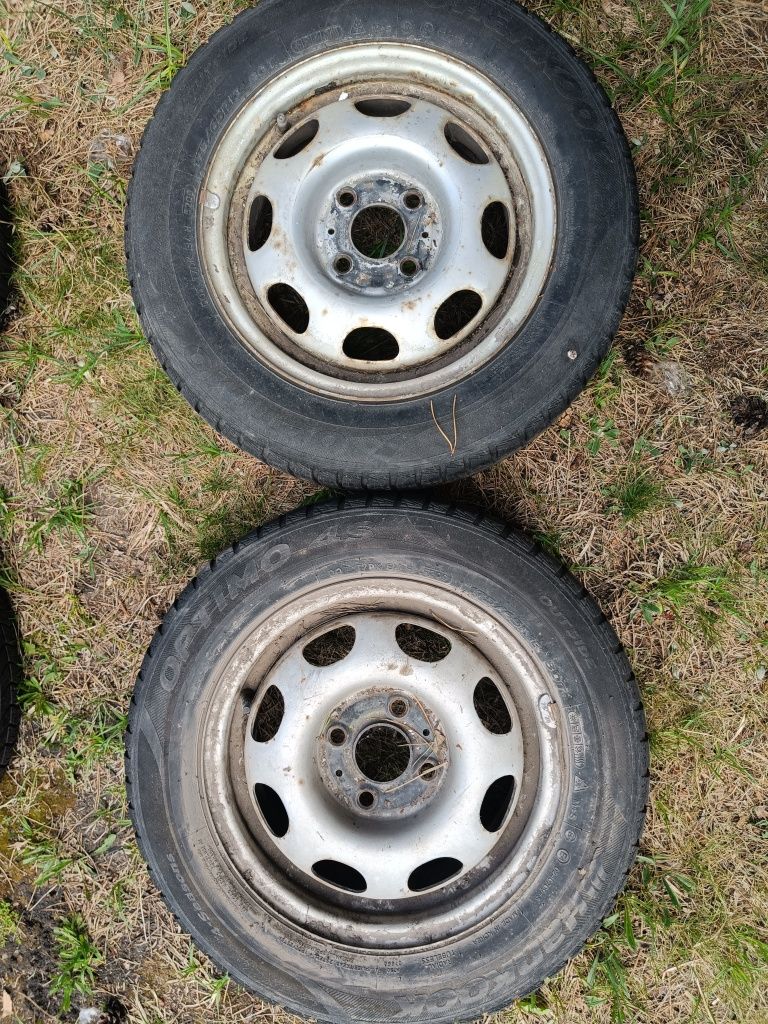 Felgi stalowe 16" z oponami
