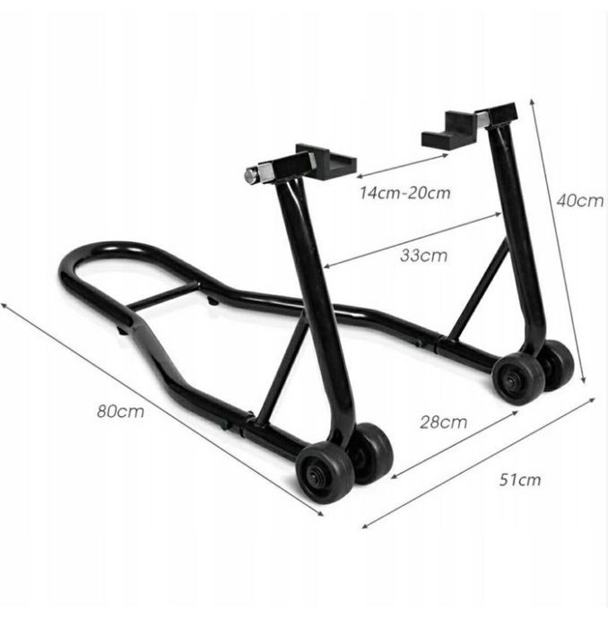 Stojak stalowy na motory i rowery