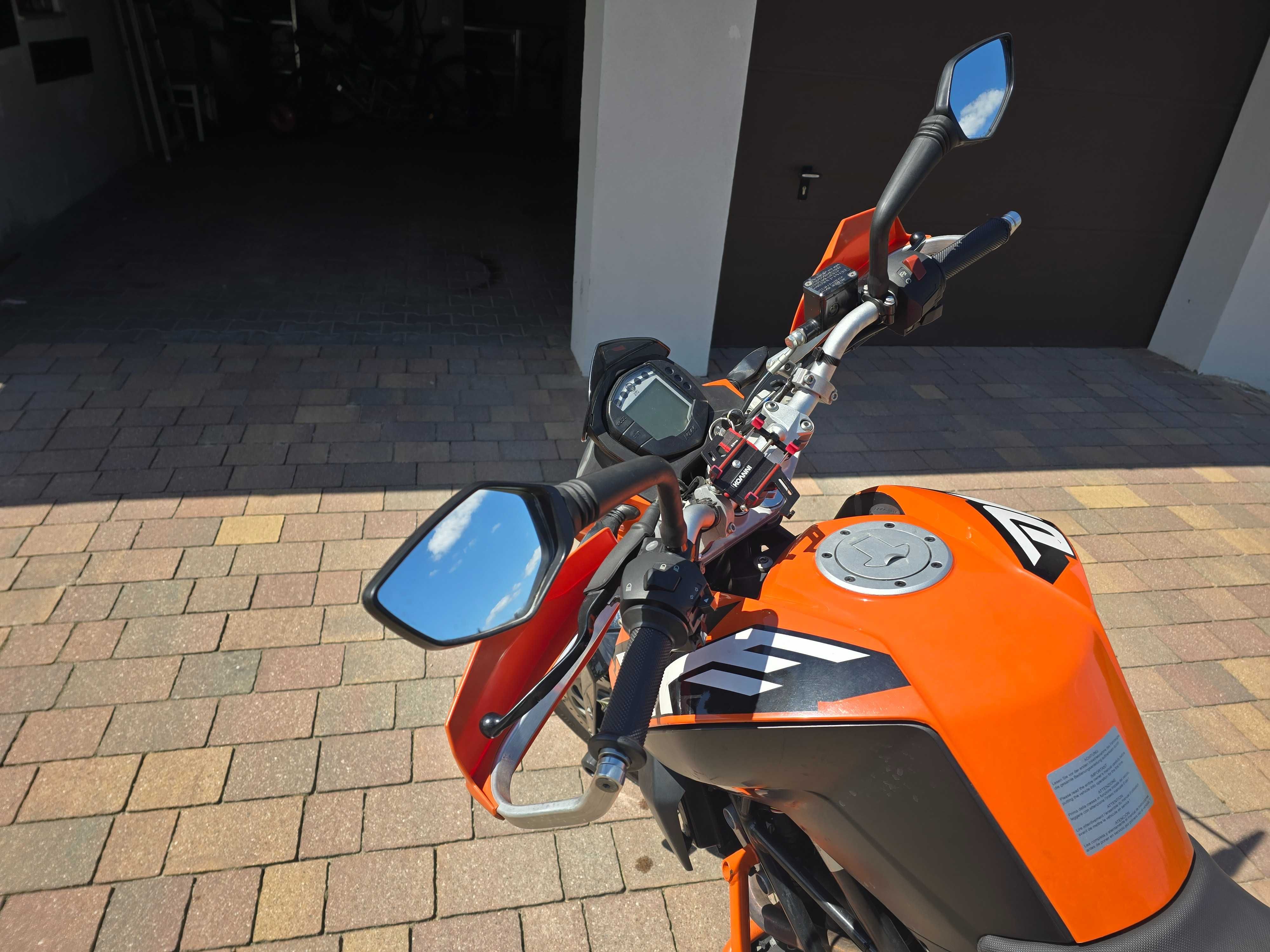KTM Duke 125 ABS 2014 | handbary, gmole, crash pady