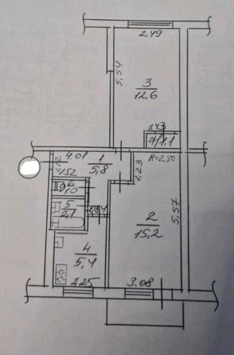 Продам 2 кімнатну квартиру на Нових Будинках.