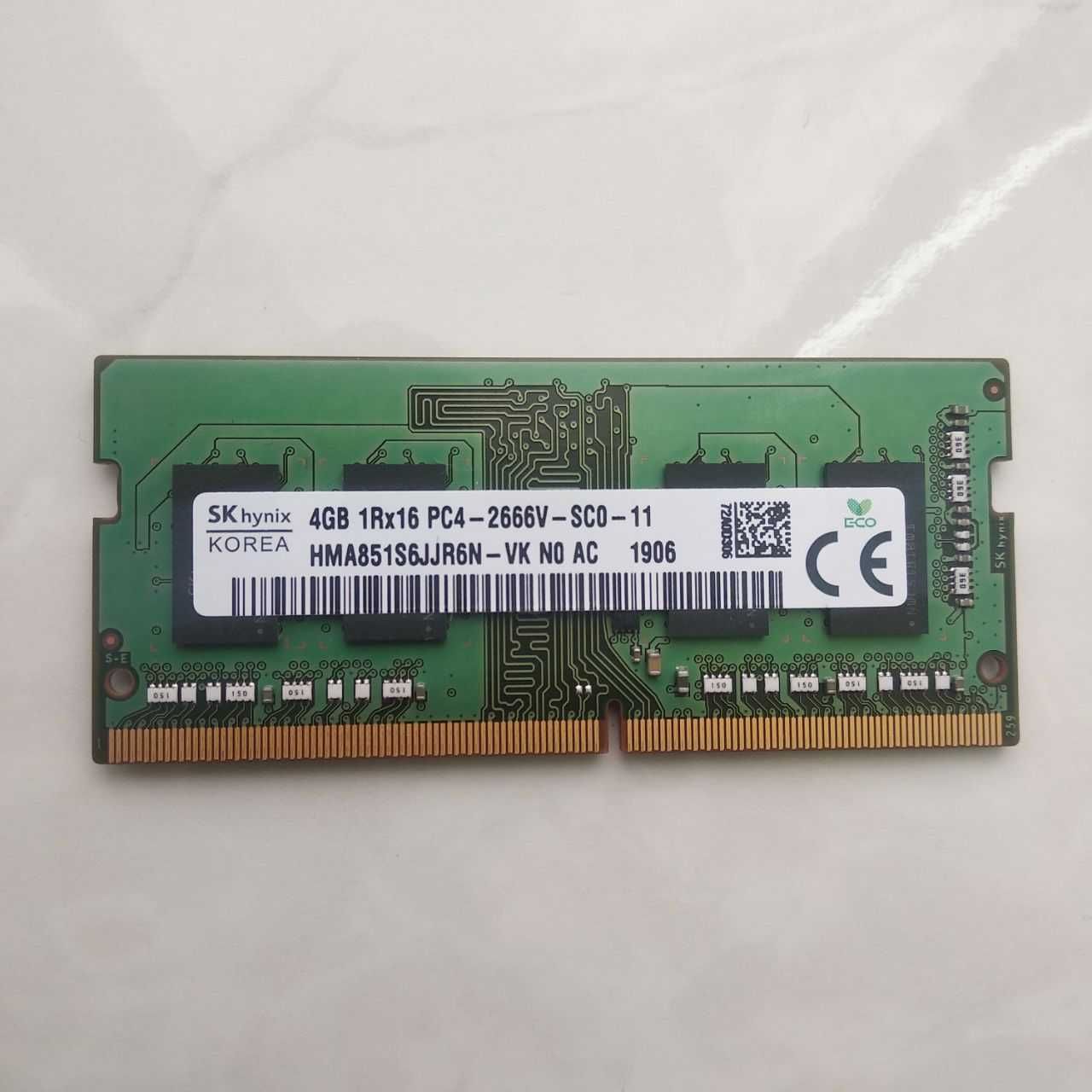 Оперативна память Hynix DDR4 4Gb 2666MHz PC4 SO-DIMM