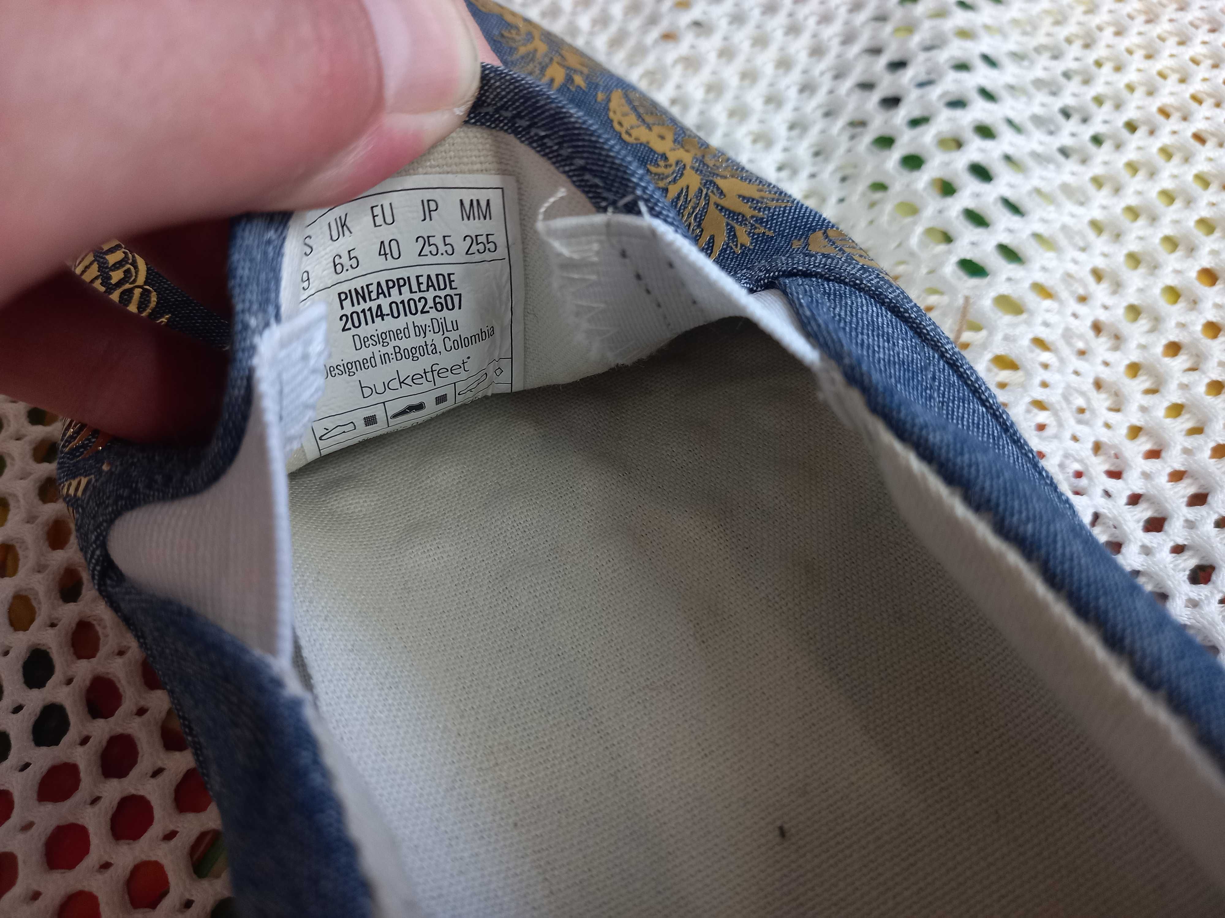 мокасины bucketfeet 40р