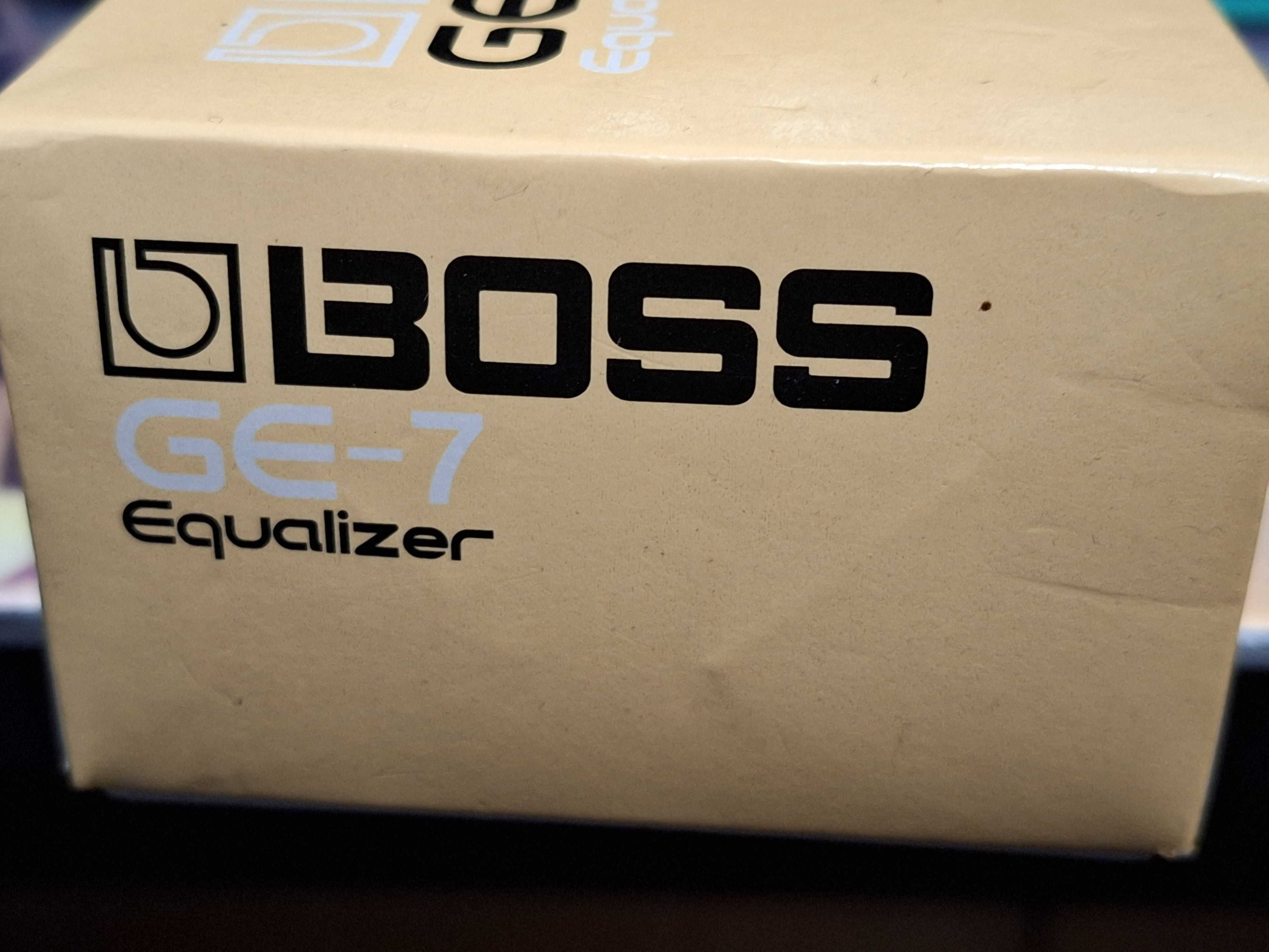 Pedal Boss Equalizador gráfico GE 7