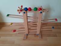 Kulodron tor kulkowy trihorse drewniana zabawka roczek urodziny