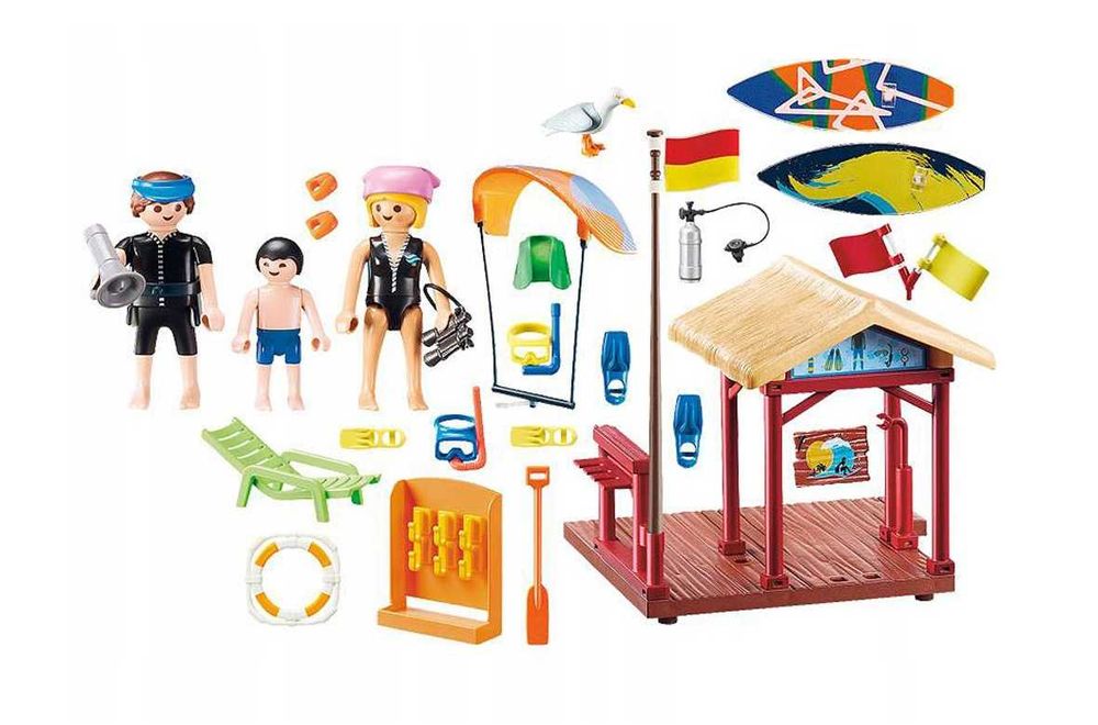 Playmobil kreatywne Klocki Szkółka sportów wodnych 73 ele PREZENT