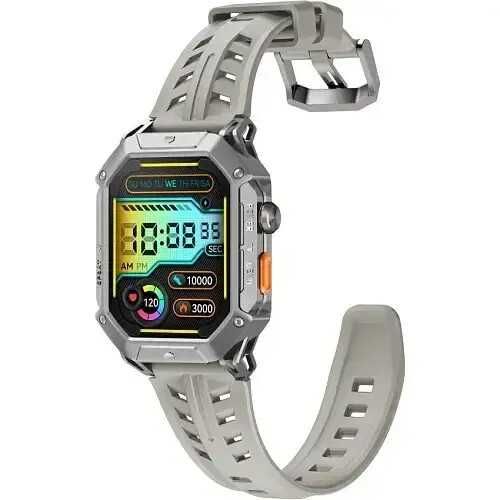 ЗАХИЩЕНИЙ смарт-годинник HAYLOU Iron N1 LS24 Grey EU з захисним склом