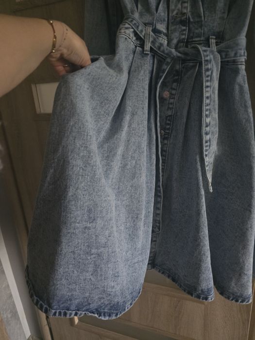Sukienka jeans midi