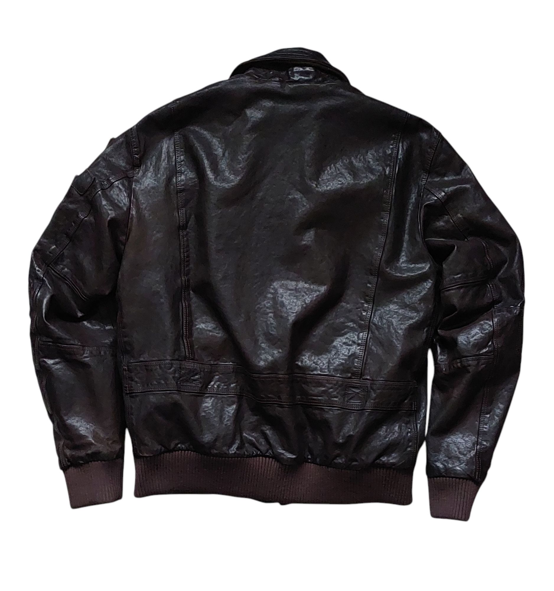 Aeronautica Militare nowa kurtka skórzana męska ciężka r. 50/L
