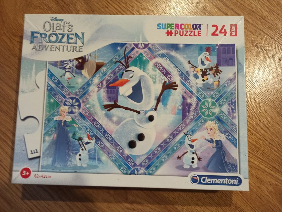 Puzzle frozen 2x20 +24 maxi Olaf