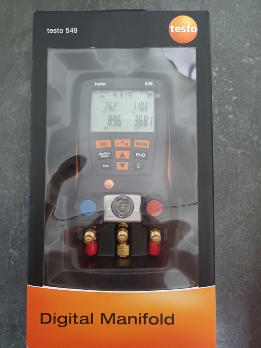 Testo 549 elektroniczna oprawa zaworowa