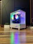Biały NOWY komputer RX 6600 RYZEN 5 5500  m.2 500gb 16GB /32GB ram