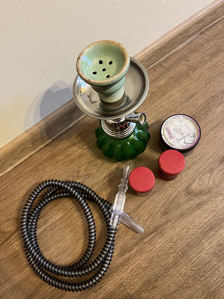 Shisha szklana zielona