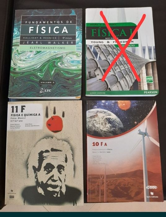 livros fundamentos física  electromagnetismo física I mecânica