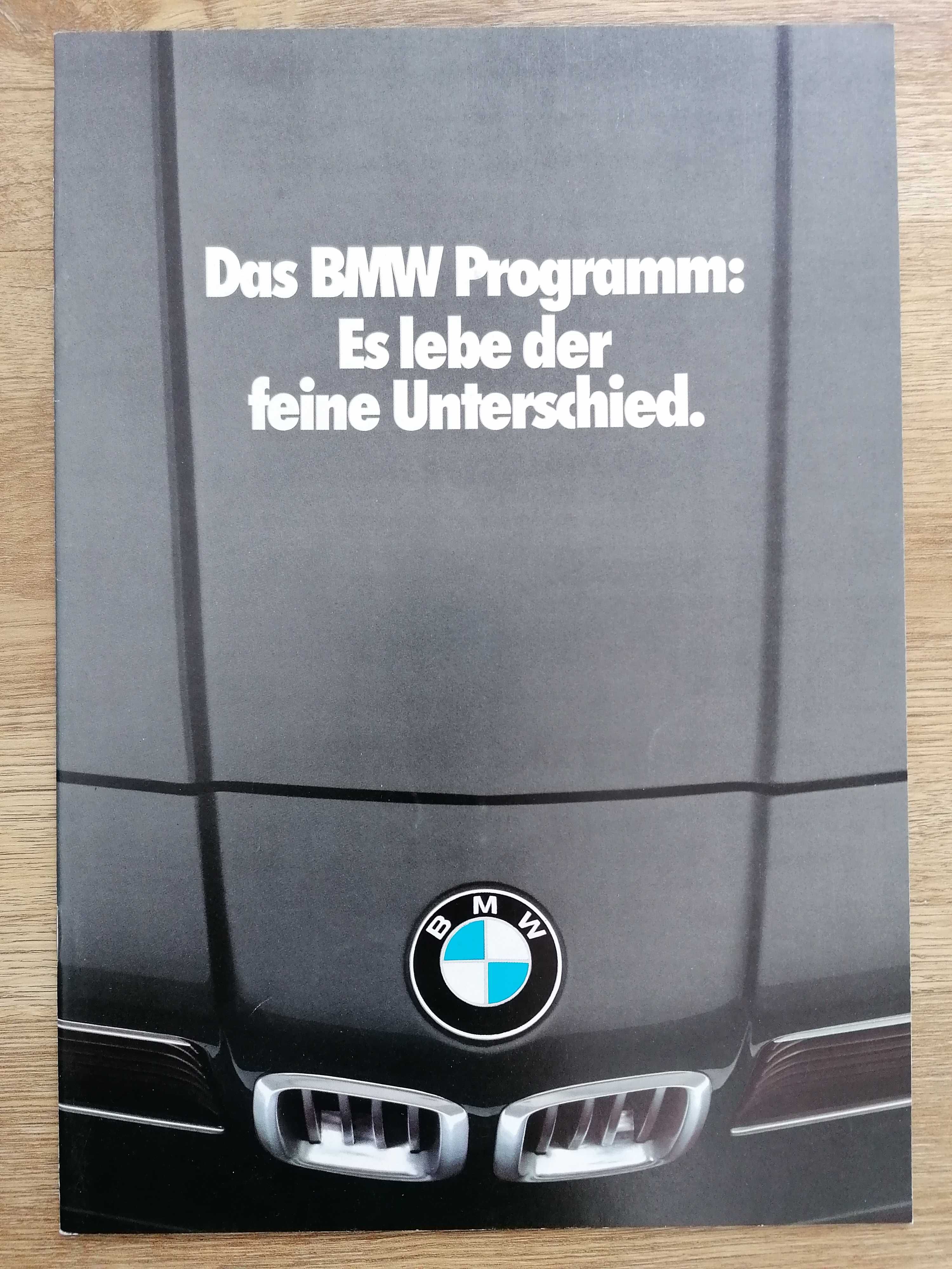 Prospekt BMW program