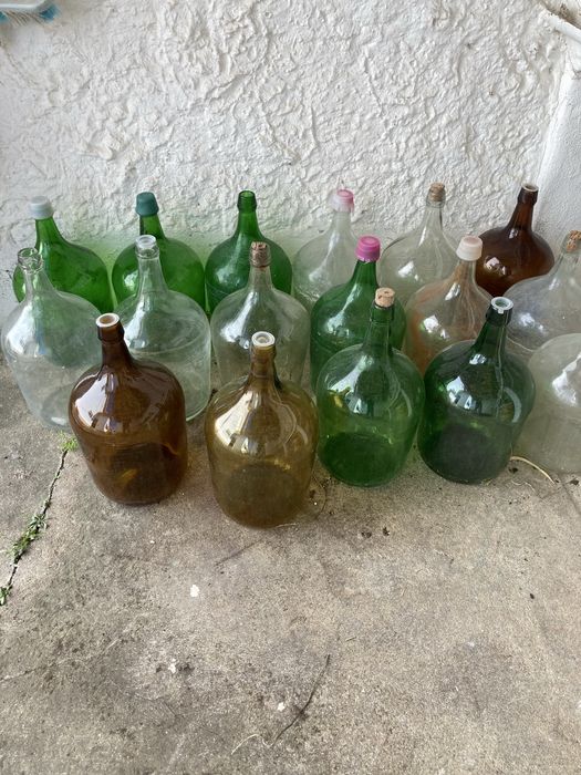 Garrafōes de vidro (30 unidades)