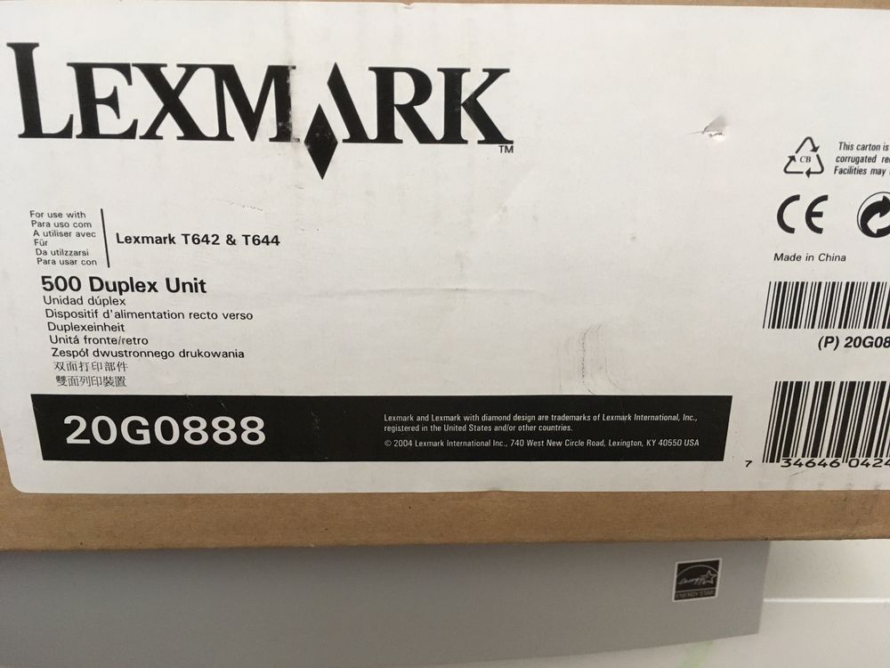 Duplex 500 Lexmark-moduł druku dwustronnego