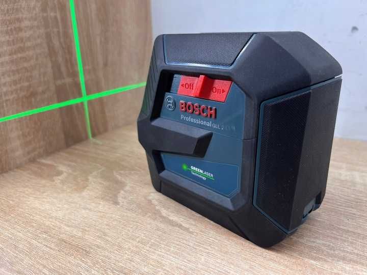 Laser krzyżowy BOSCH Professional GLL 2-15 G // zielony laser //