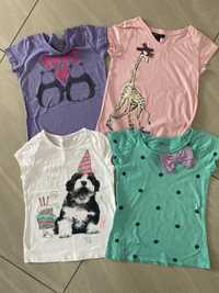 Koszuli t-shirty bluzki Gap, Old Navy 122 6-7