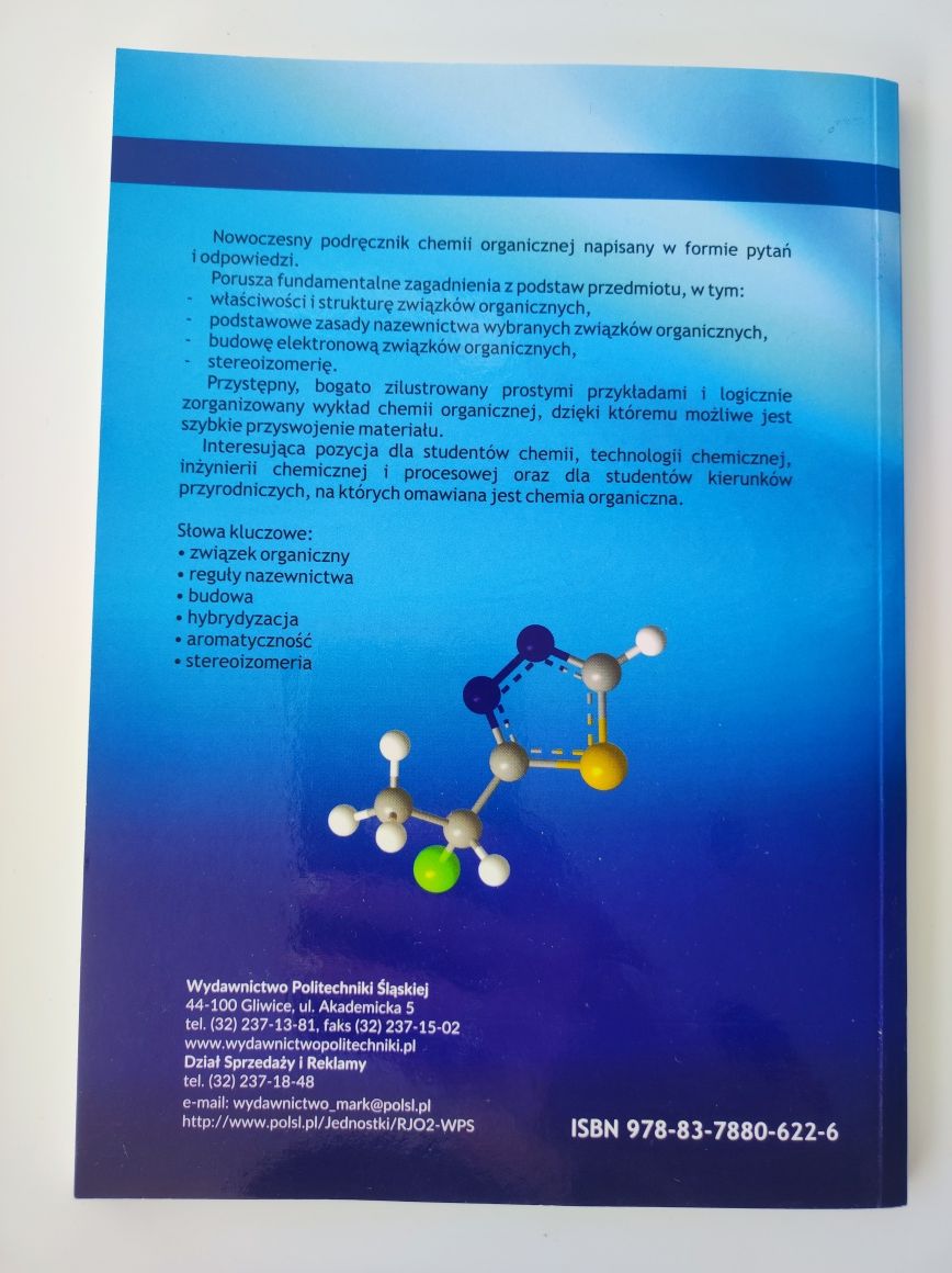 Podstawy chemii organicznej repetytorium w pytaniach i odpowiedziach