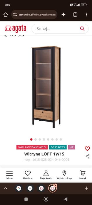 Sprzedam RTV i witrynę