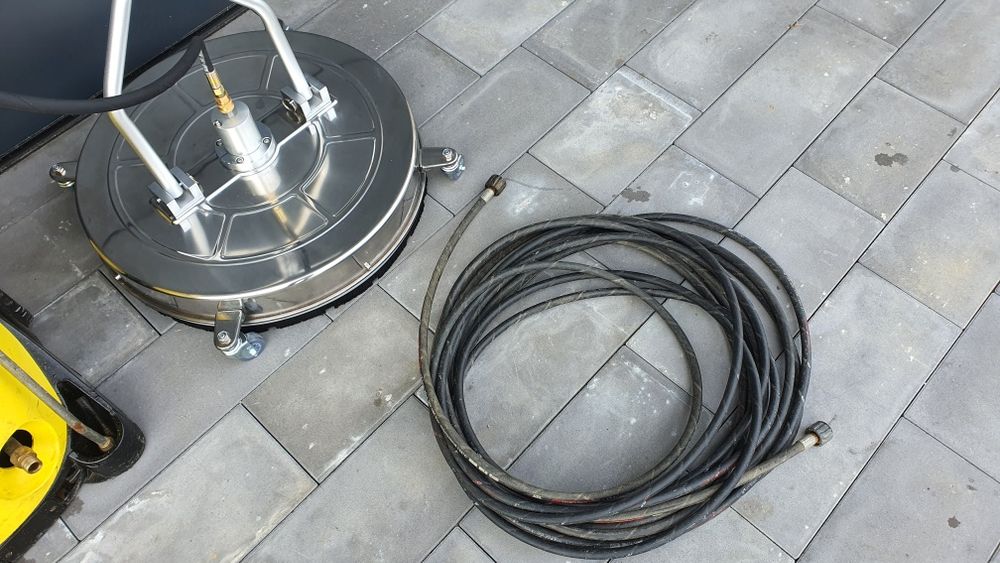 Myjka ciśnieniowa Karcher + talerz do mycia kostki wynajem wypożyczaln